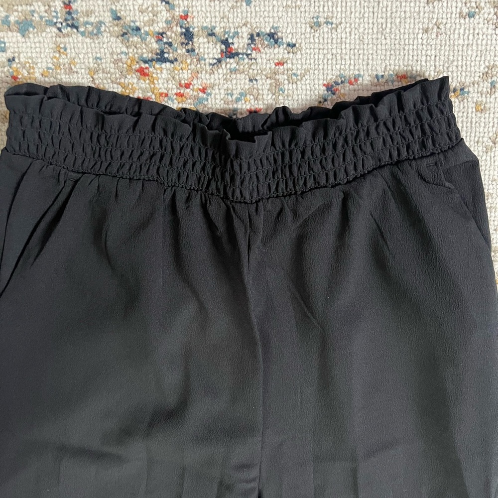 Girls H&M Black Elastic Waist Trousers - Picture 3 of 6